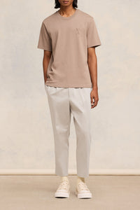 Pantalon taille élastiquée - Light Beige