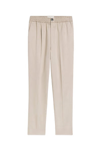 Pantalon taille élastiquée - Light Beige