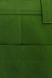 Pantalon cargo en coton - Evergreen