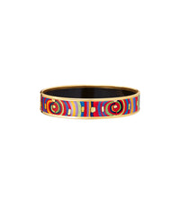 Bracelet Miss décoré à l'or 24 carats - Rouge, Bleu & Vert