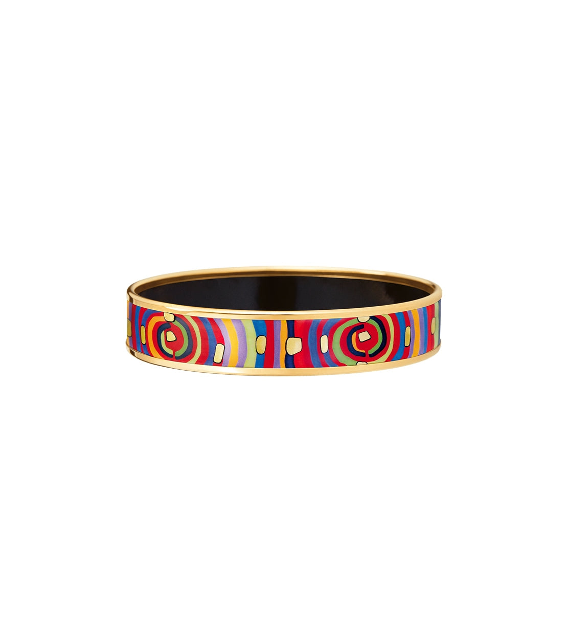Bracelet Miss décoré à l'or 24 carats - Rouge, Bleu & Vert