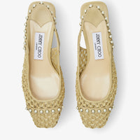 Slingbacks Hya à bride arrière 45 en raphia tressé - Barley