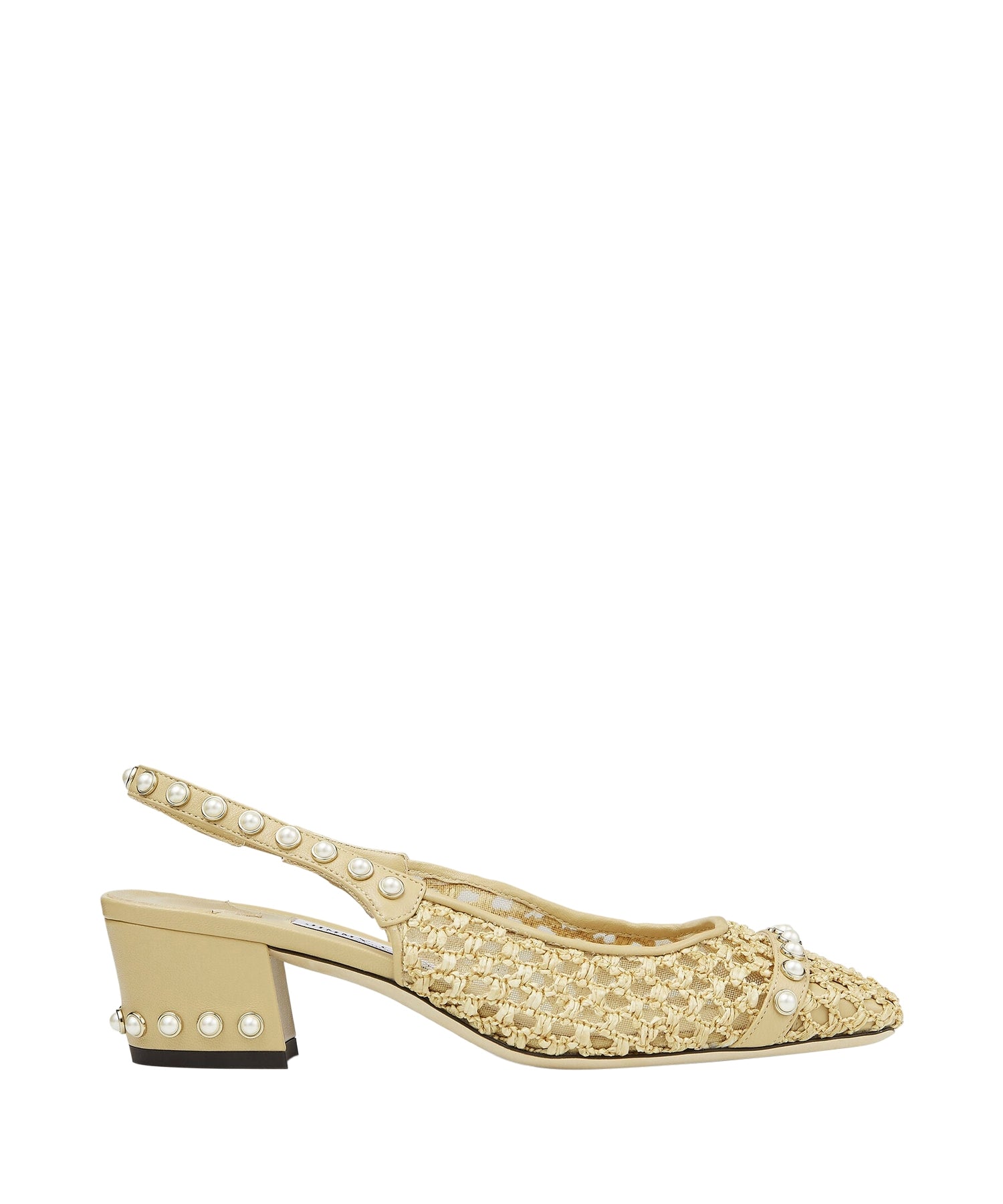 Slingbacks Hya à bride arrière 45 en raphia tressé - Barley