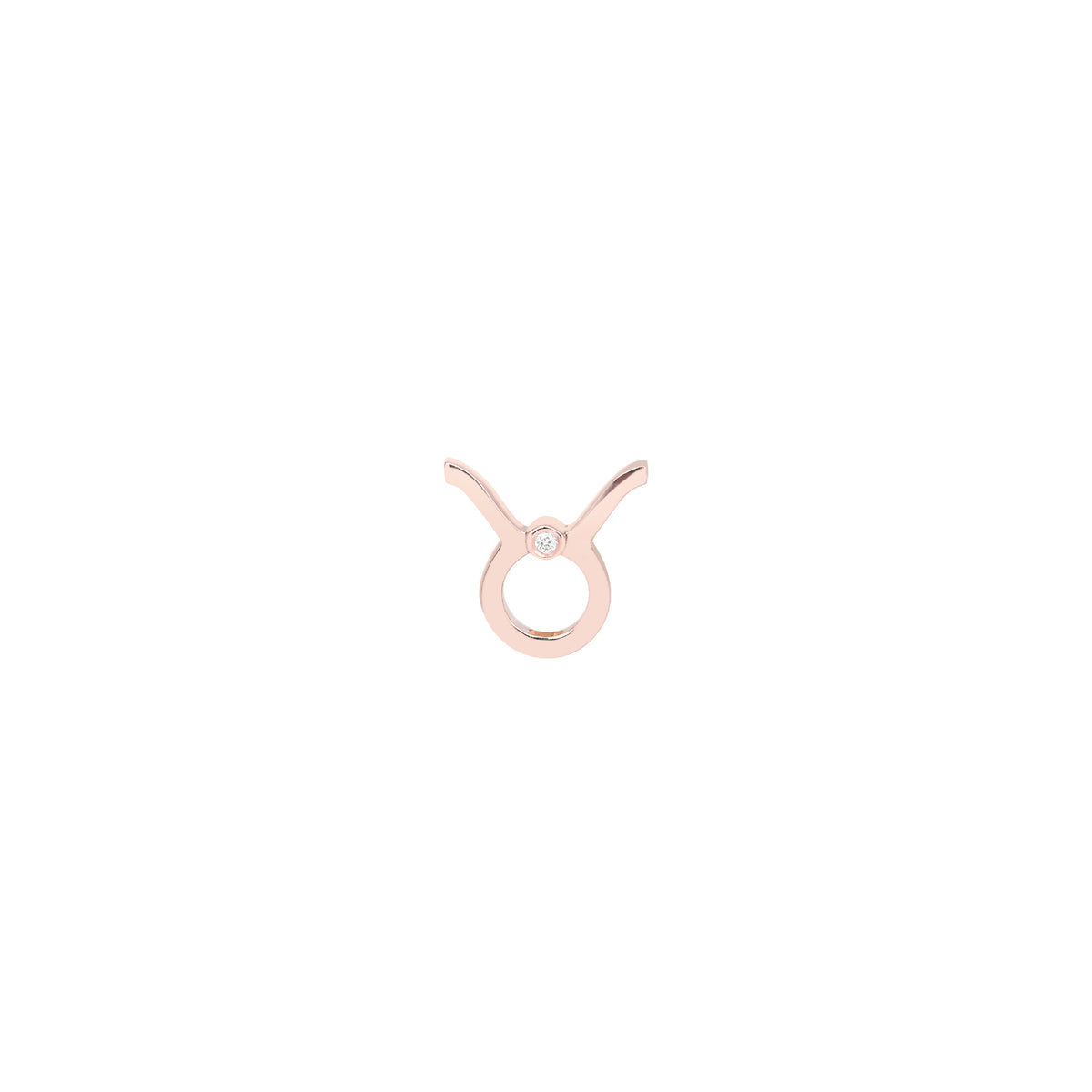 PIERCING ASTRO OR ROSE MOTIF TAUREAU