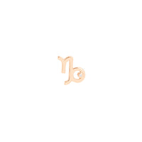 PIERCING ASTRO OR ROSE MOTIF CAPRICORNE