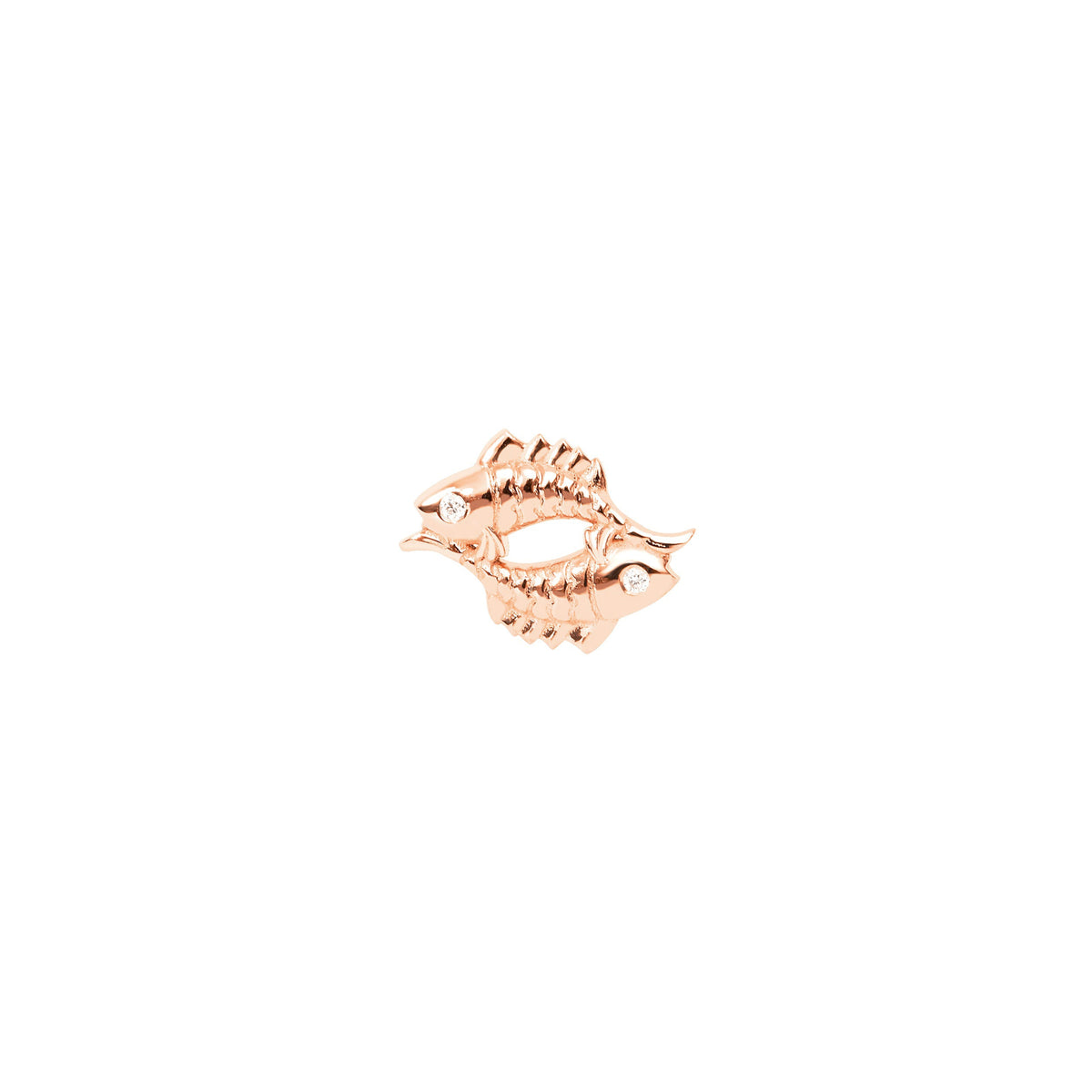 PIERCING ASTRO OR ROSE MOTIF POISSON