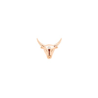 Piercing Astro en Or rose 18K serti d'un diamant - Taureau