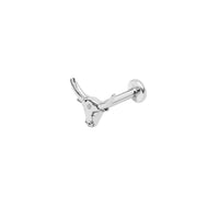 PIERCING ASTRO OR BLANC MOTIF TAUREAU