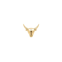 PIERCING ASTRO OR JAUNE MOTIF TAUREAU