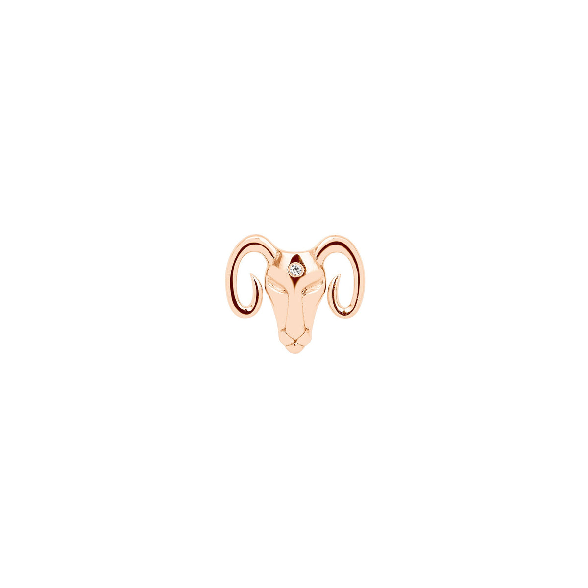 PIERCING ASTRO OR ROSE MOTIF BELIER