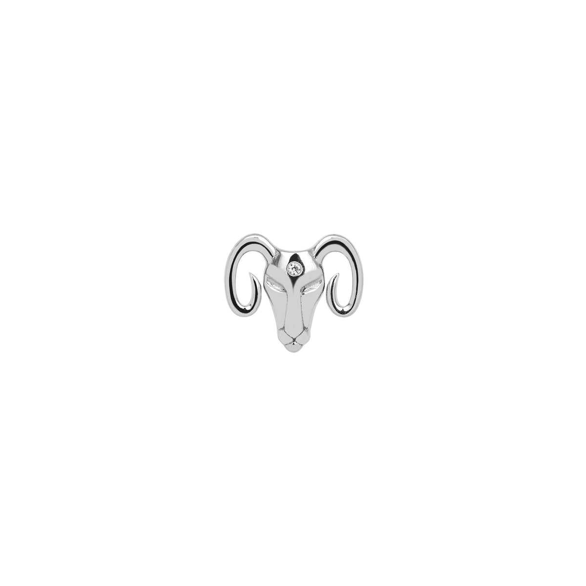 PIERCING ASTRO OR BLANC MOTIF BELIER