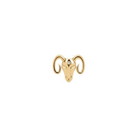 PIERCING ASTRO OR JAUNE MOTIF BELIER