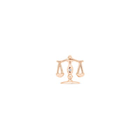 PrixTroca:125€_VentesTroca:0_QtyTroca:1_ST:0%_Piercing Astro en Or rose 18K serti d'un diamant - Balance