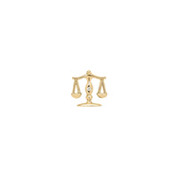 PIERCING ASTRO OR JAUNE MOTIF BALANCE