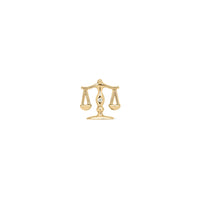 Piercing Astro en Or jaune 18K serti d'un diamant - Balance