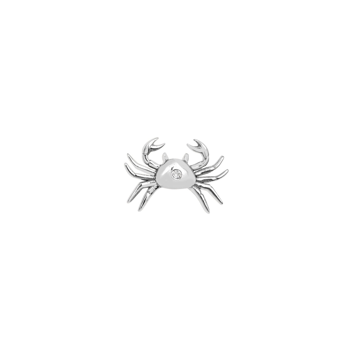 PIERCING ASTRO OR BLANC MOTIF CANCER