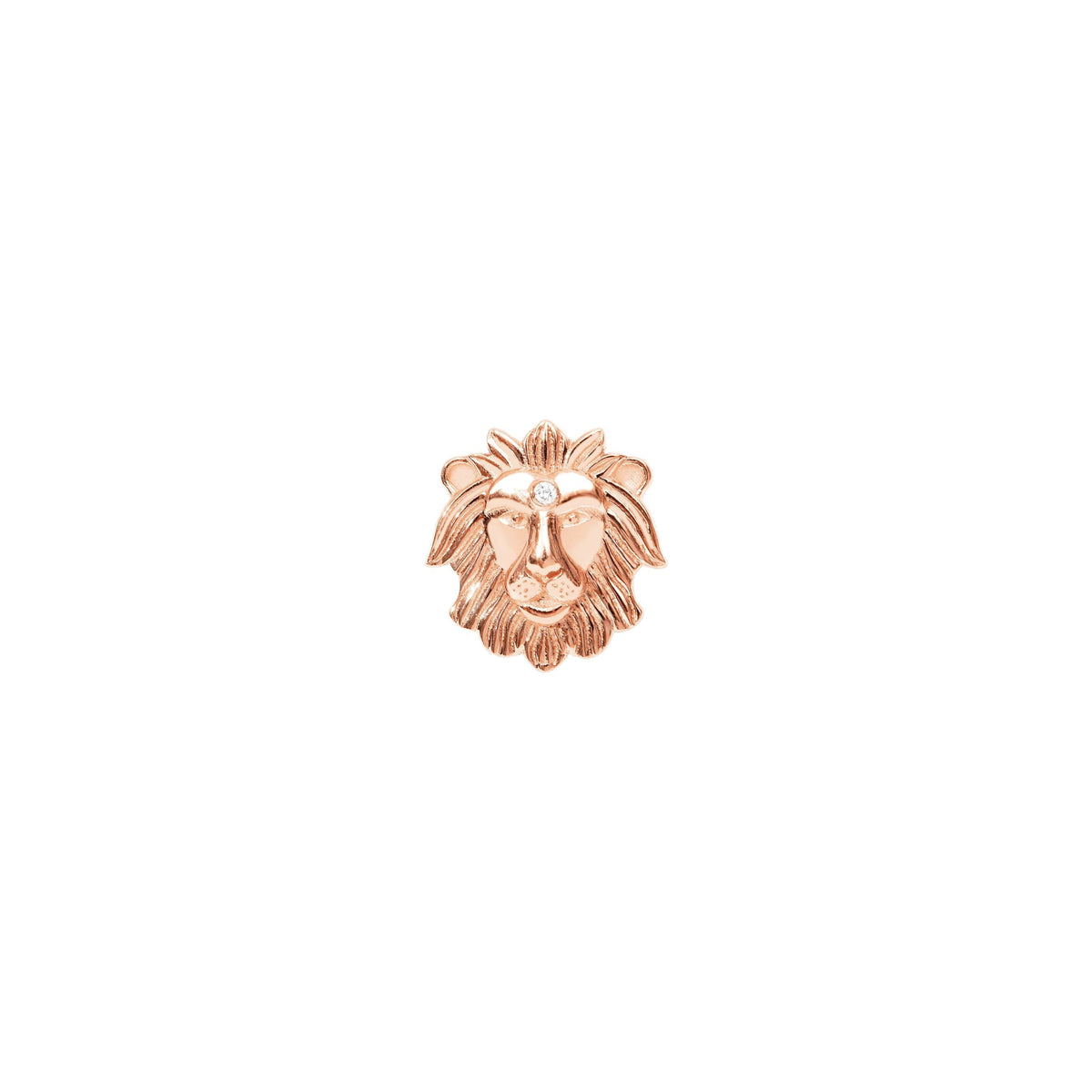 PIERCING ASTRO OR ROSE MOTIF LION