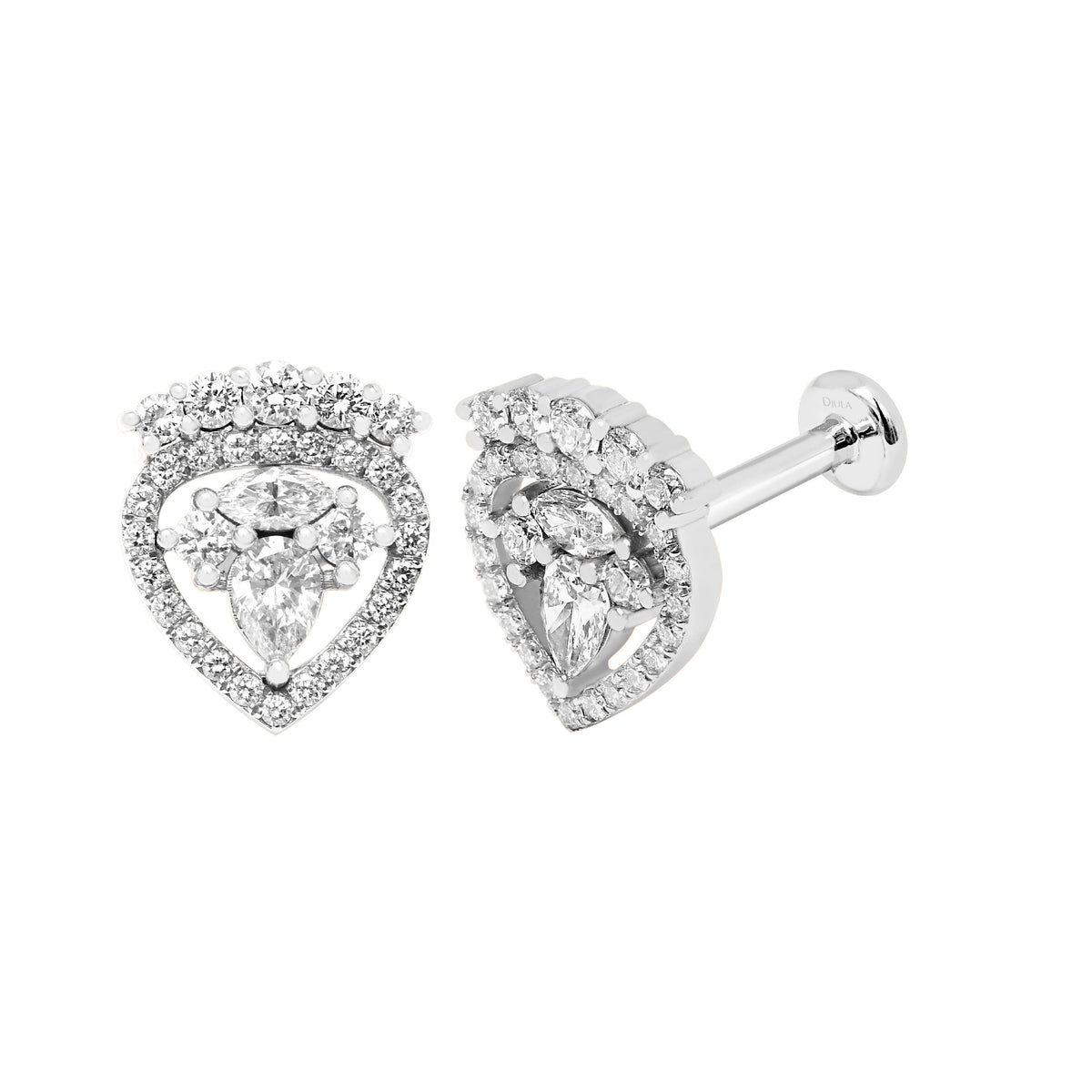 PIERCING  OR BLANC