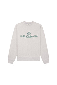 Sweatshirt H&W Crest avec écusson imprimé - Heather Gray