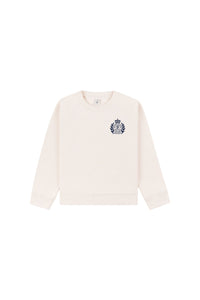 Sweatshirt H&W Crest imprimé - Cream