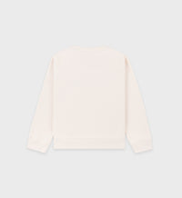 Sweatshirt H&W Crest imprimé - Cream