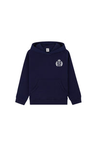 H&W Crest Kids Hoodie - Navy & White
