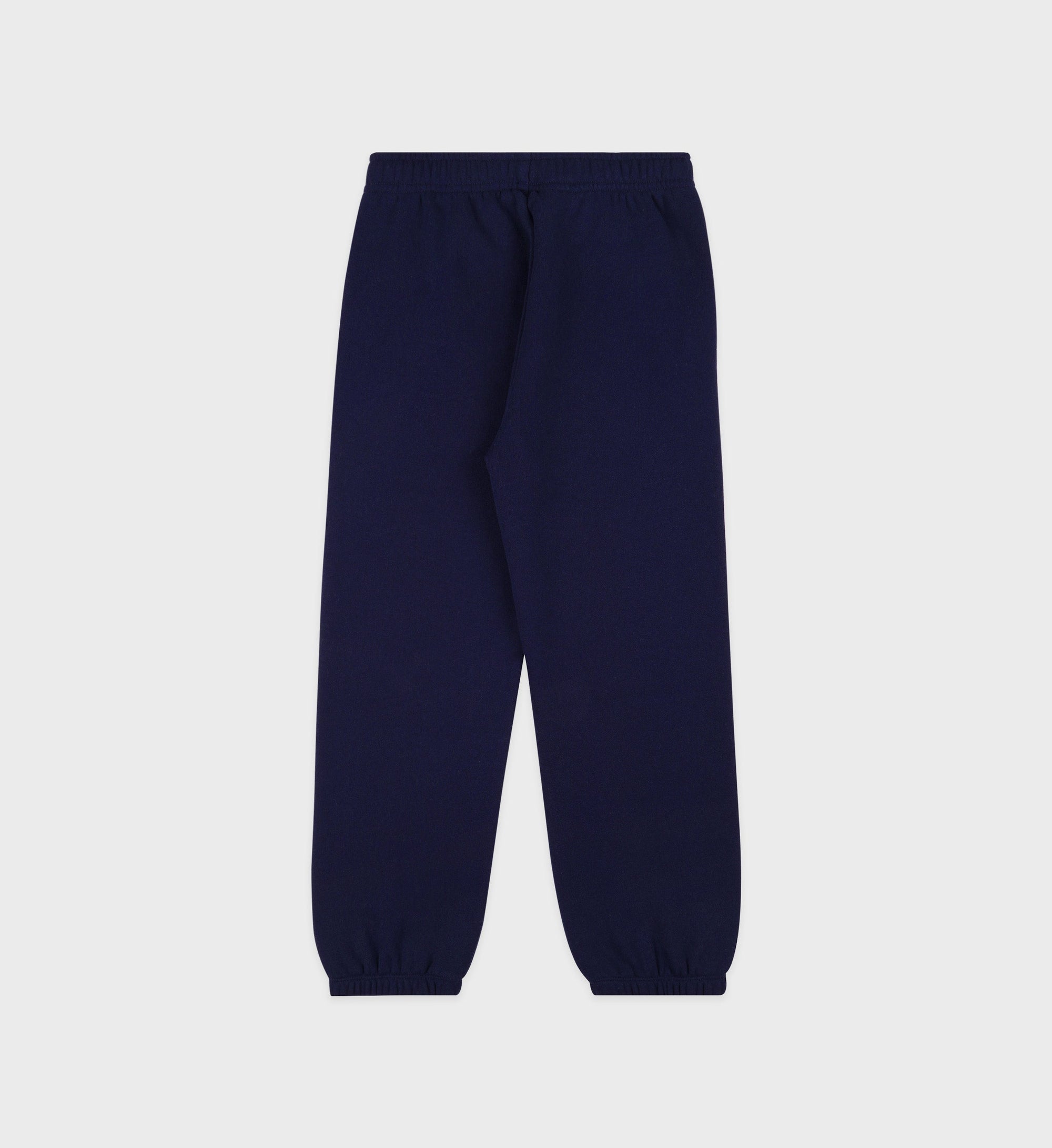 Pantalon de survêtement pour enfants H&W Crest - Bleu marine/Blanc