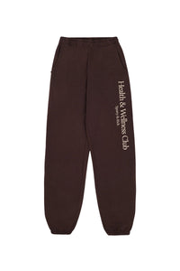 Pantalon de survêtement H&W Crest imprimé - Chocolate