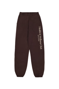 Pantalon de survêtement H&W Crest imprimé - Chocolate