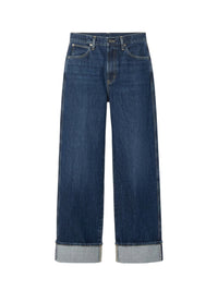 Pantalon Cuffed Wide en denim - Spencer