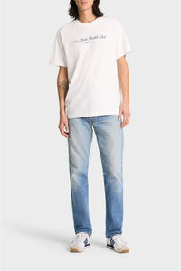 T-shirt NY Health Club à impression - White