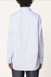 Hélianne oversized shirt - Sky blue