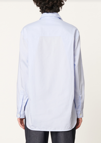Chemise oversize Hélianne - Ciel