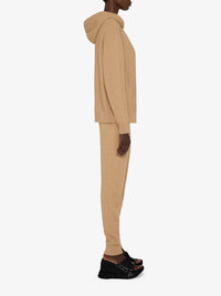 Jogging slim en cachemire - Beige Camel