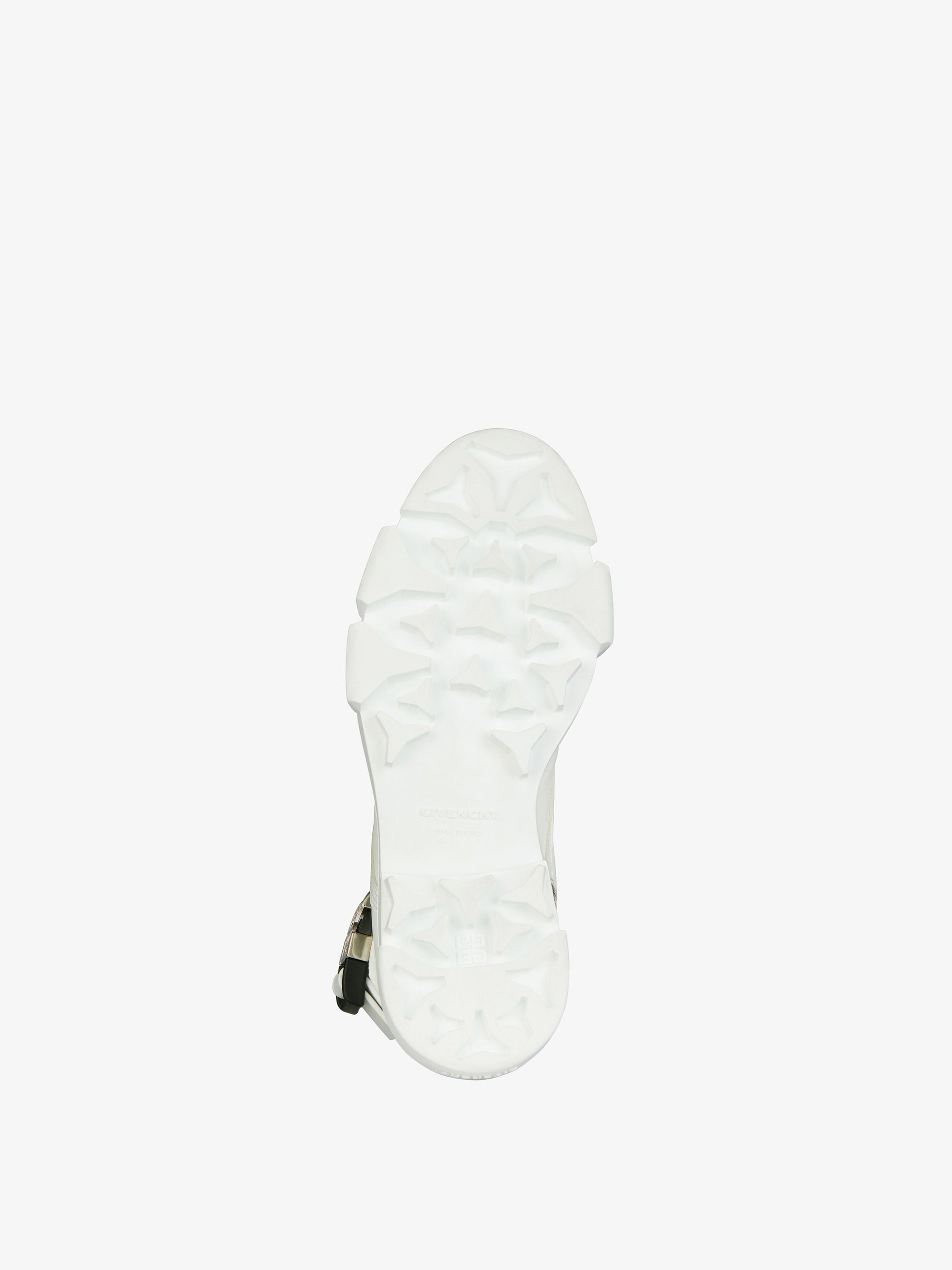 Bottines 4G à boucle en cuir - Blanc