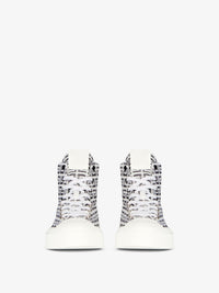 Baskets City montantes - Noir & Blanc