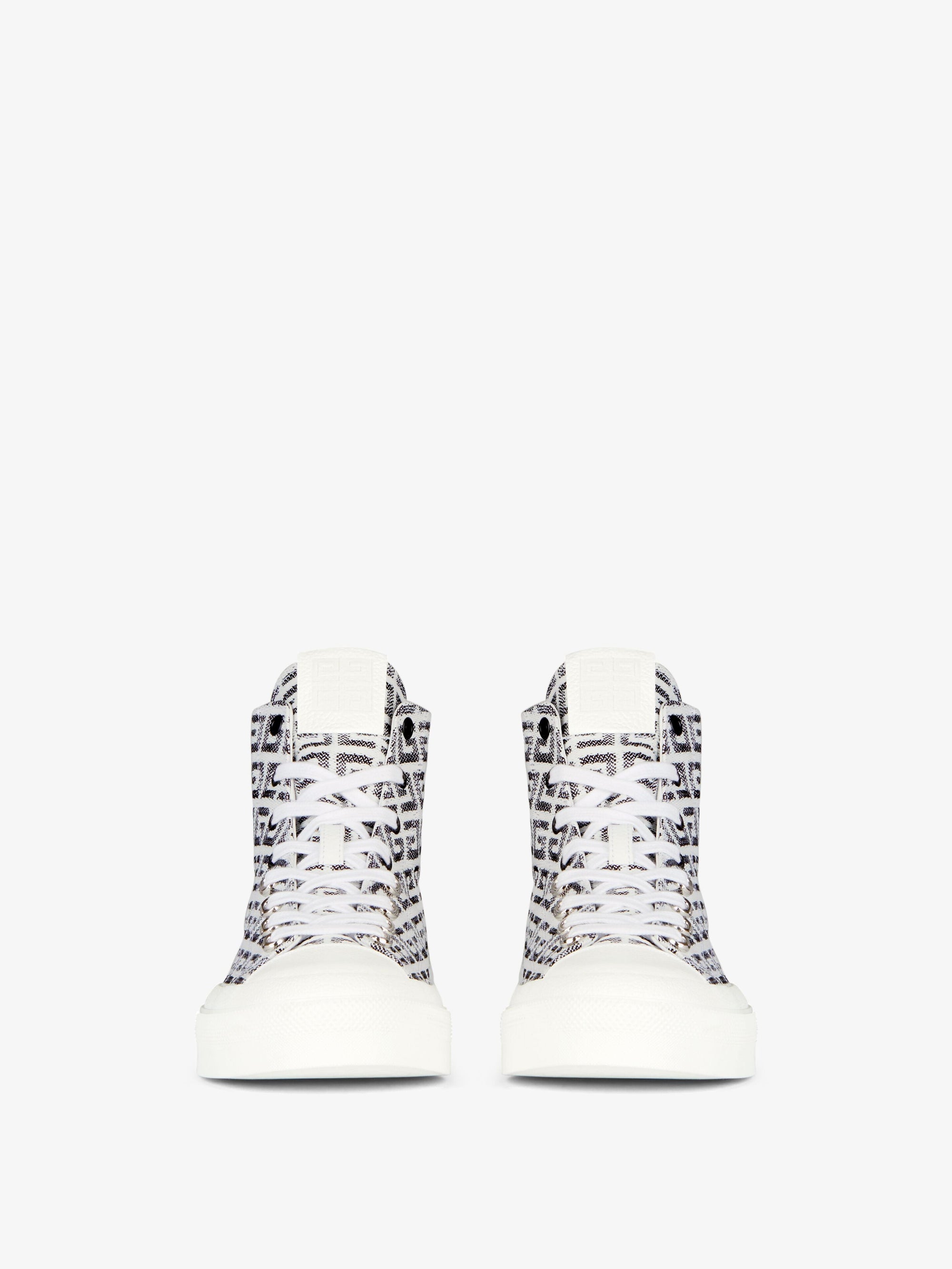 Baskets City montantes - Noir & Blanc