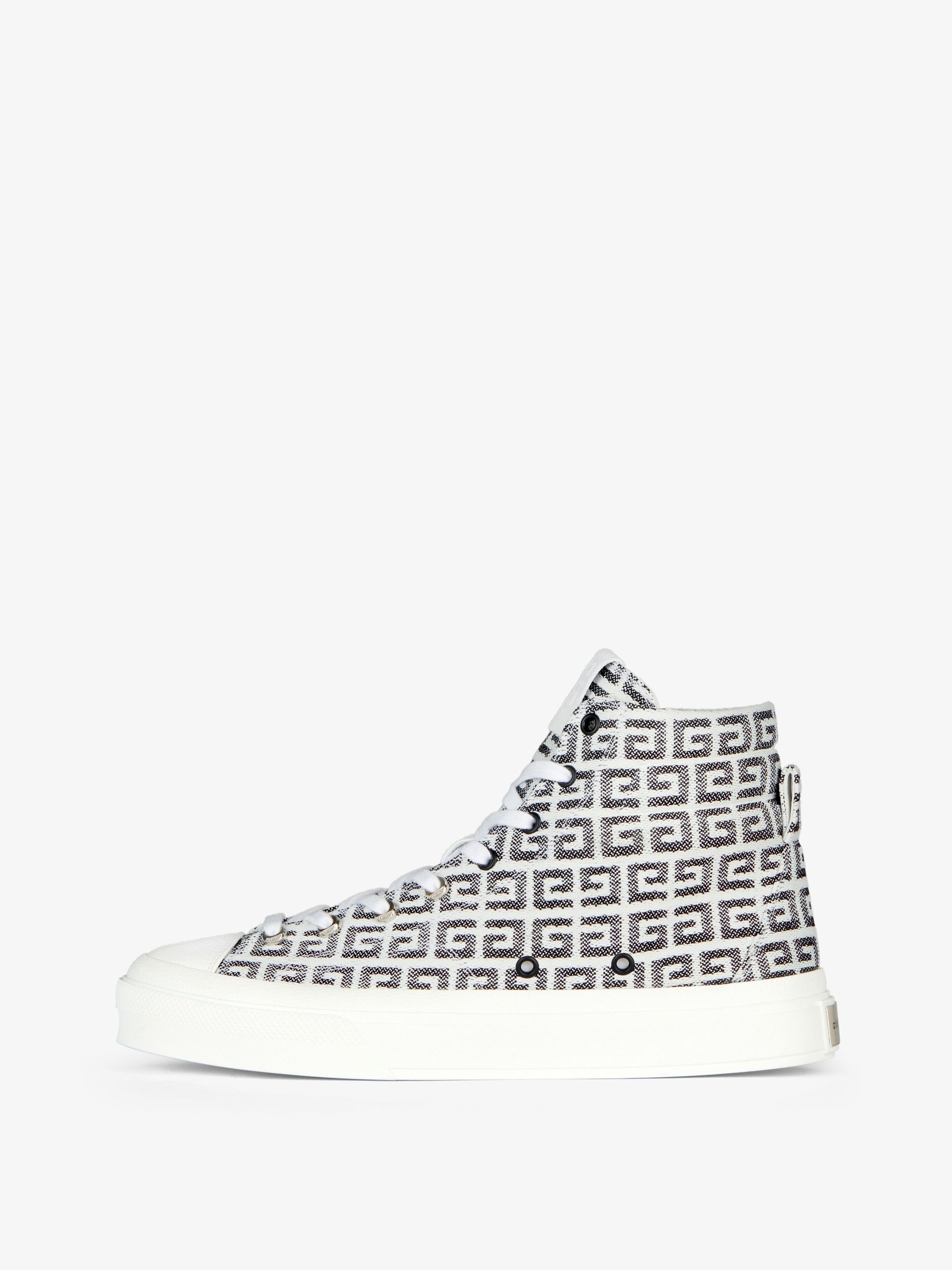 Baskets City montantes - Noir & Blanc