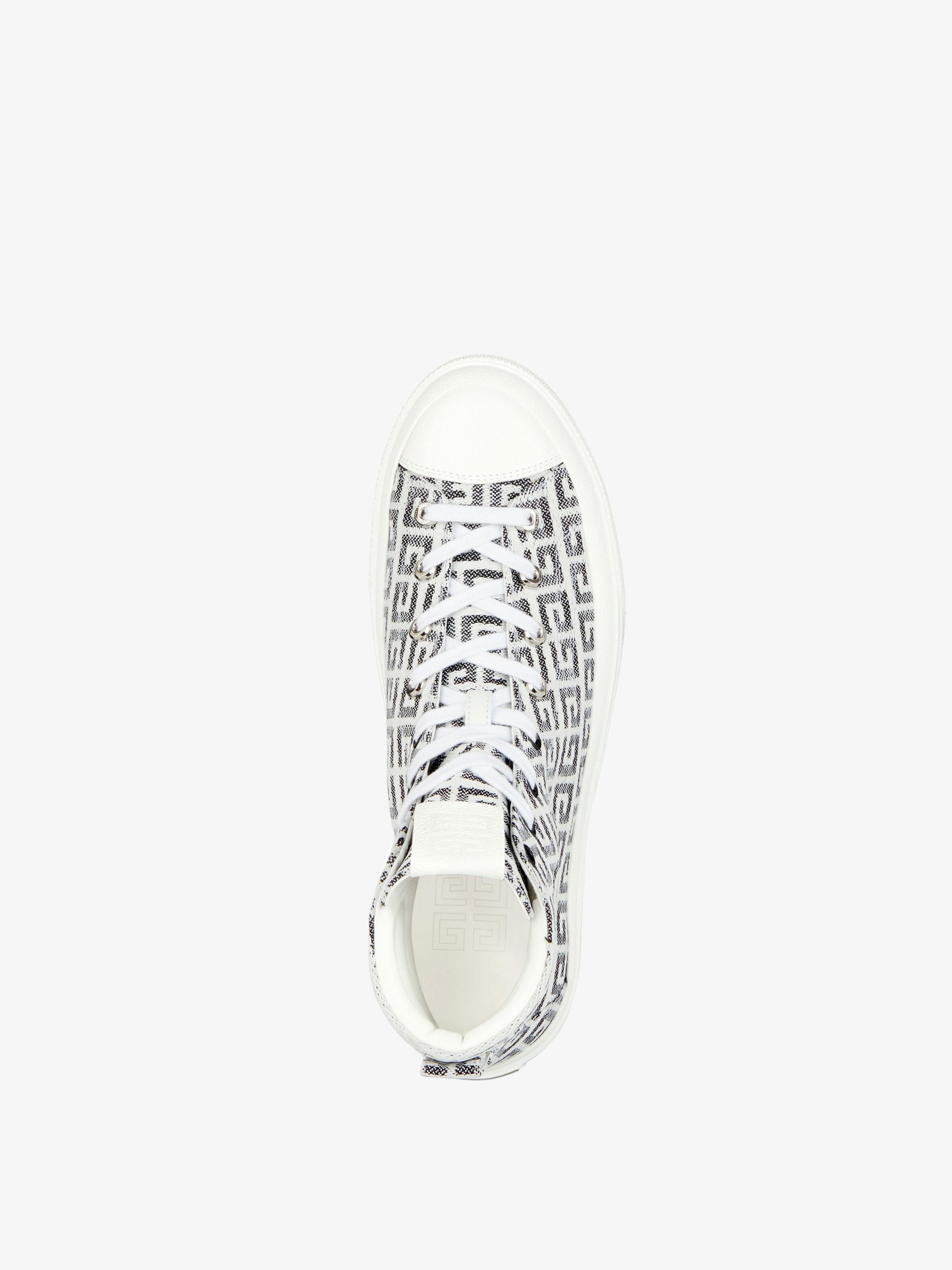 Baskets City montantes - Noir & Blanc