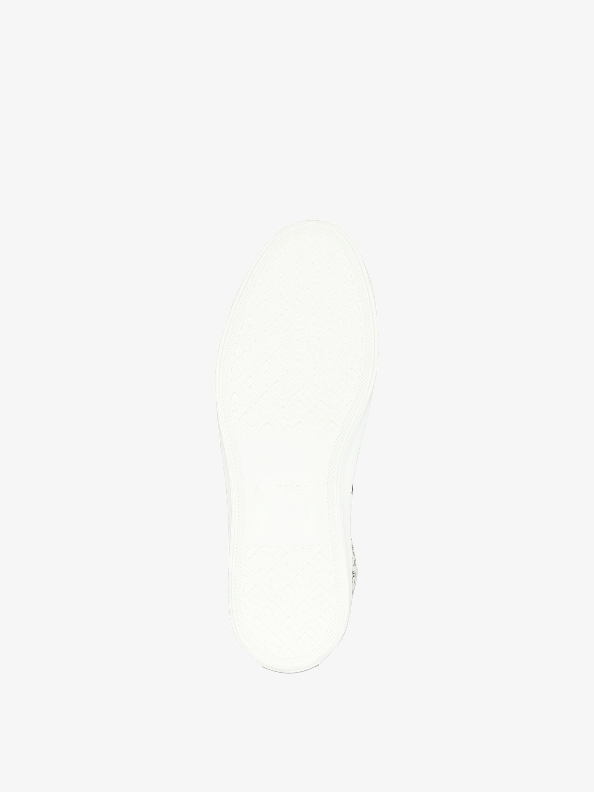 Baskets City montantes - Noir & Blanc