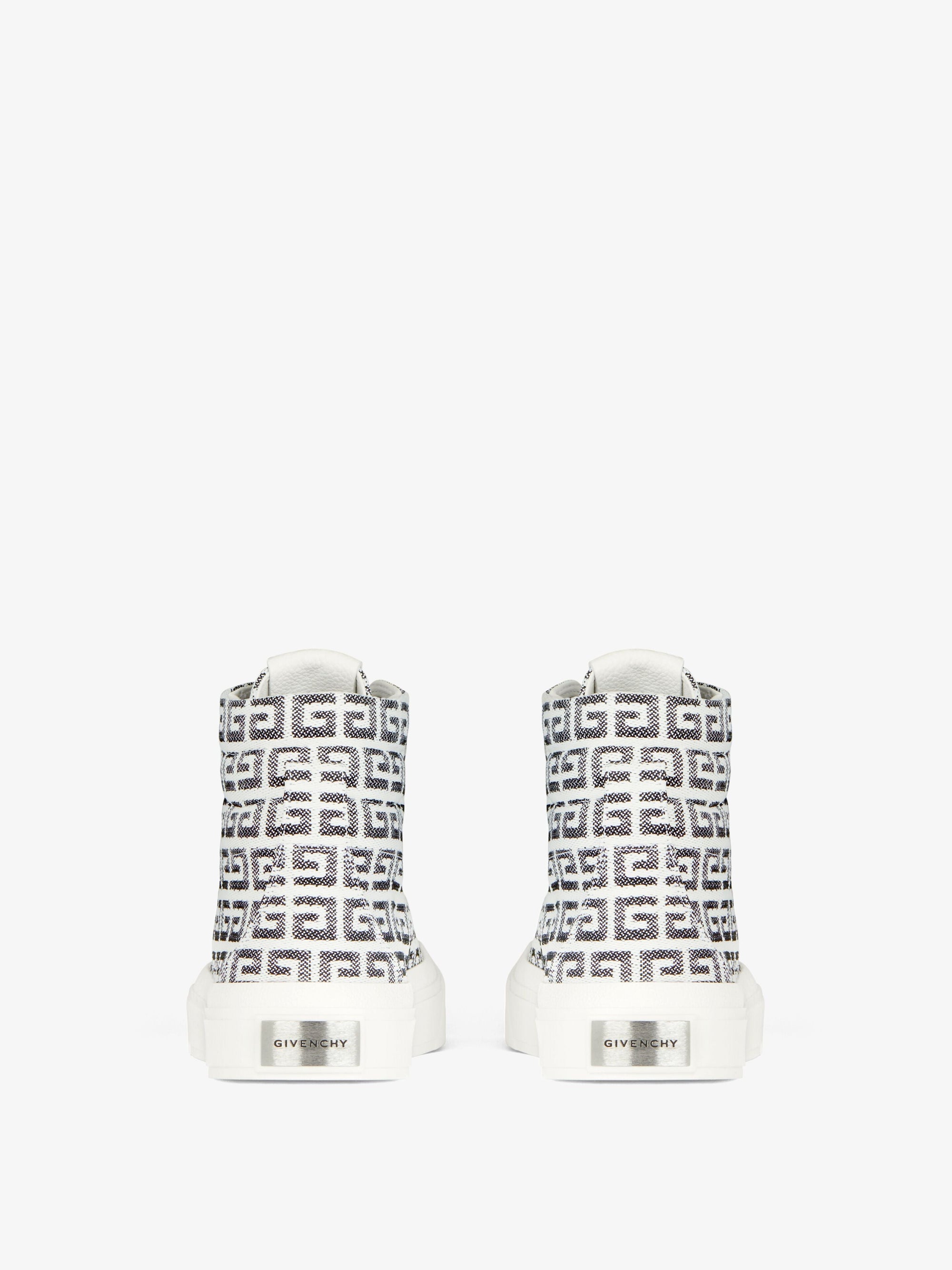 Baskets City montantes - Noir & Blanc