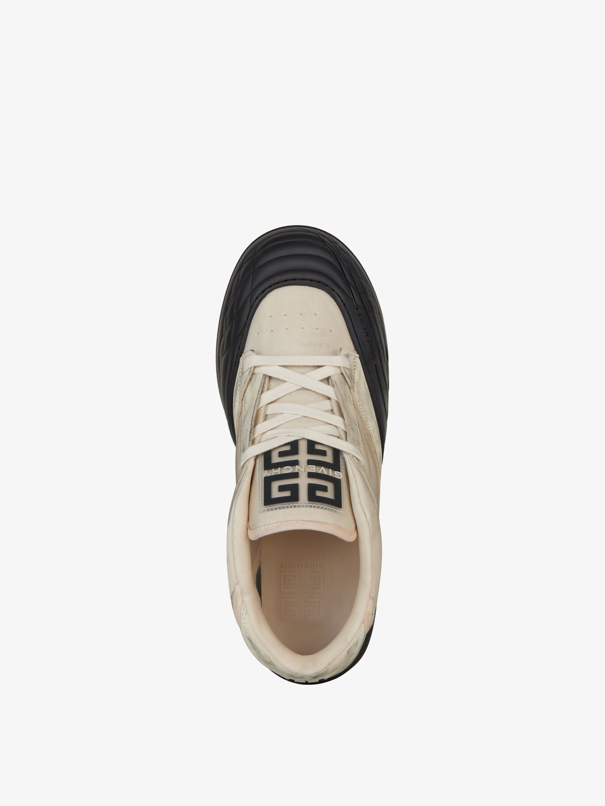 Baskets de skate en cuir - White