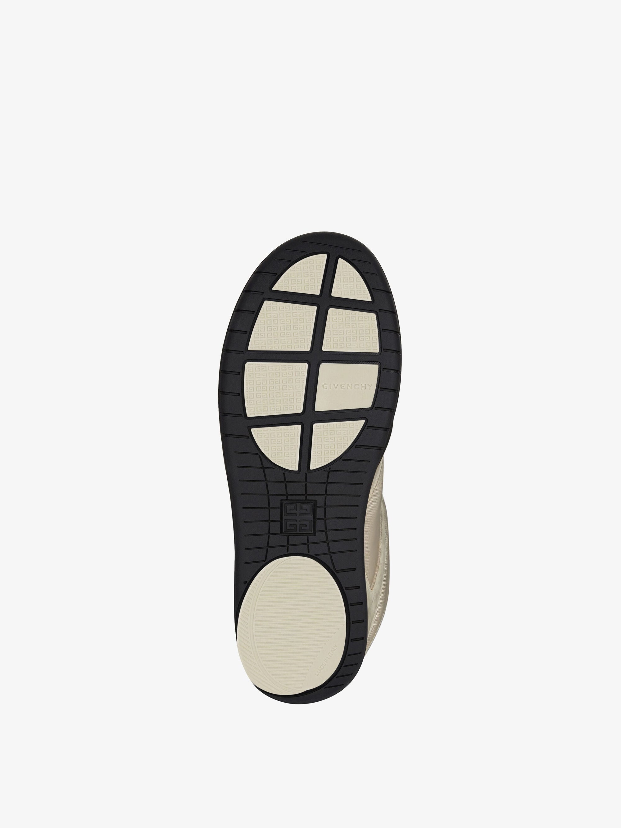 Baskets de skate en cuir - White