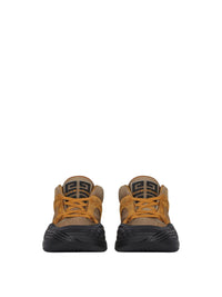 Baskets de skate en cuir - Beige