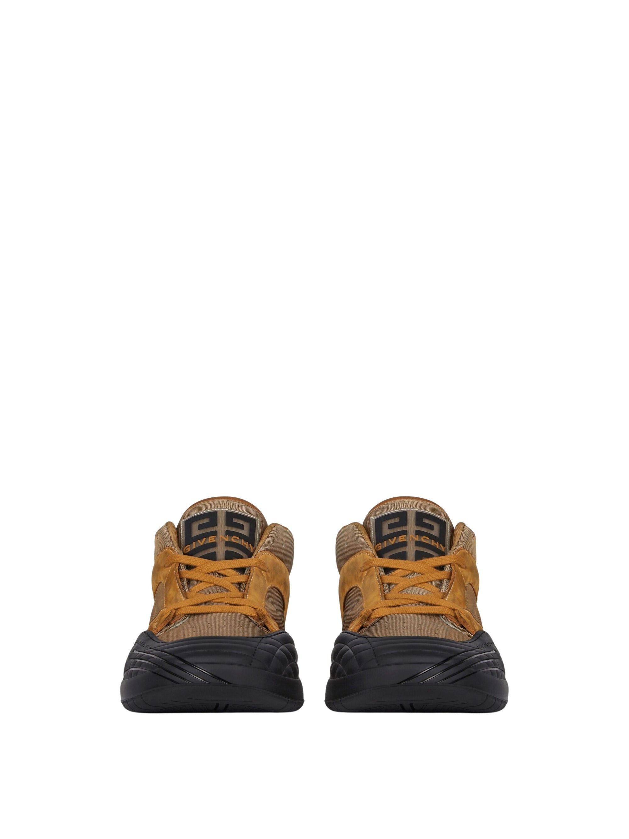 Baskets de skate en cuir - Beige