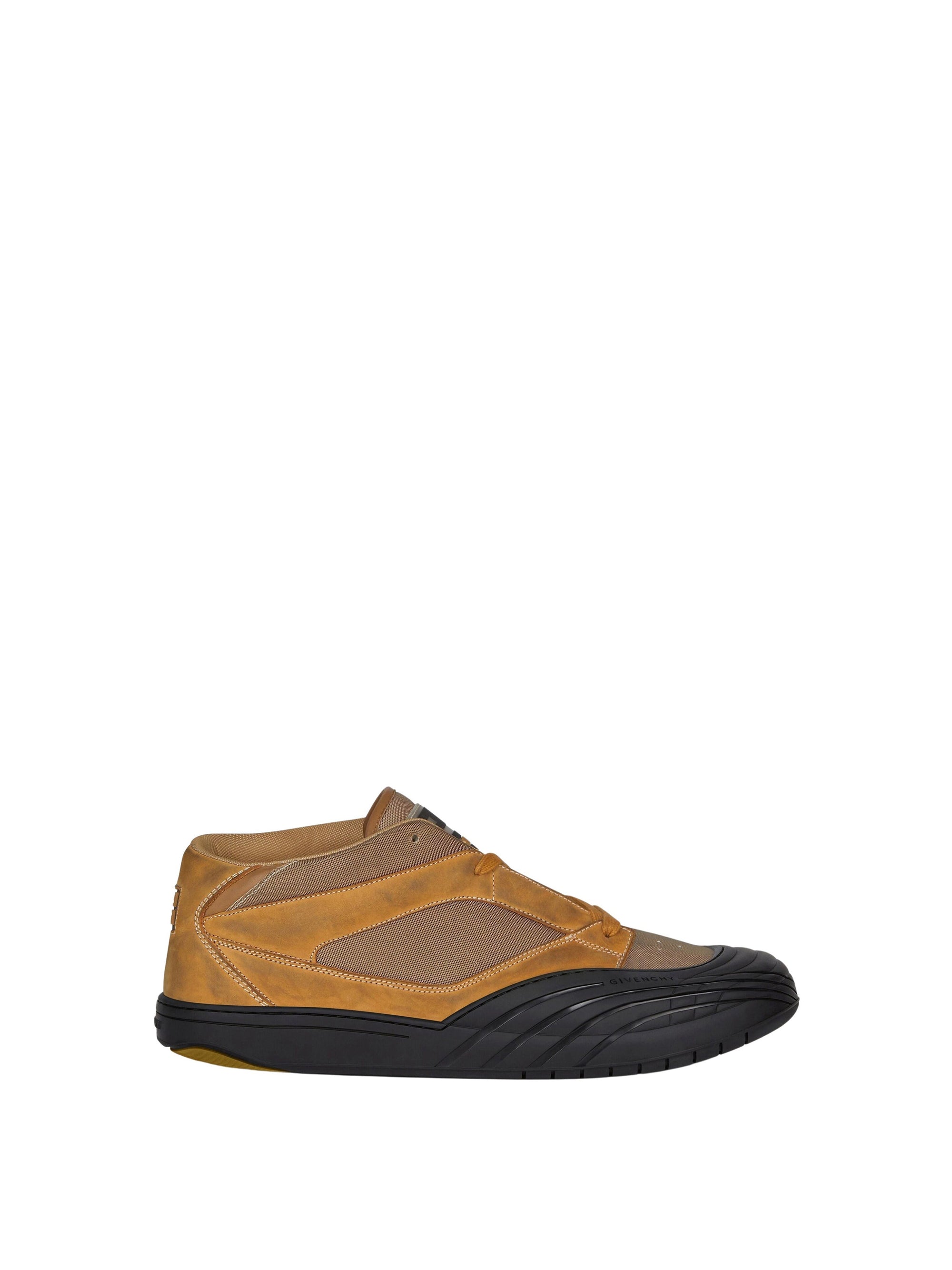 Baskets de skate en cuir - Beige