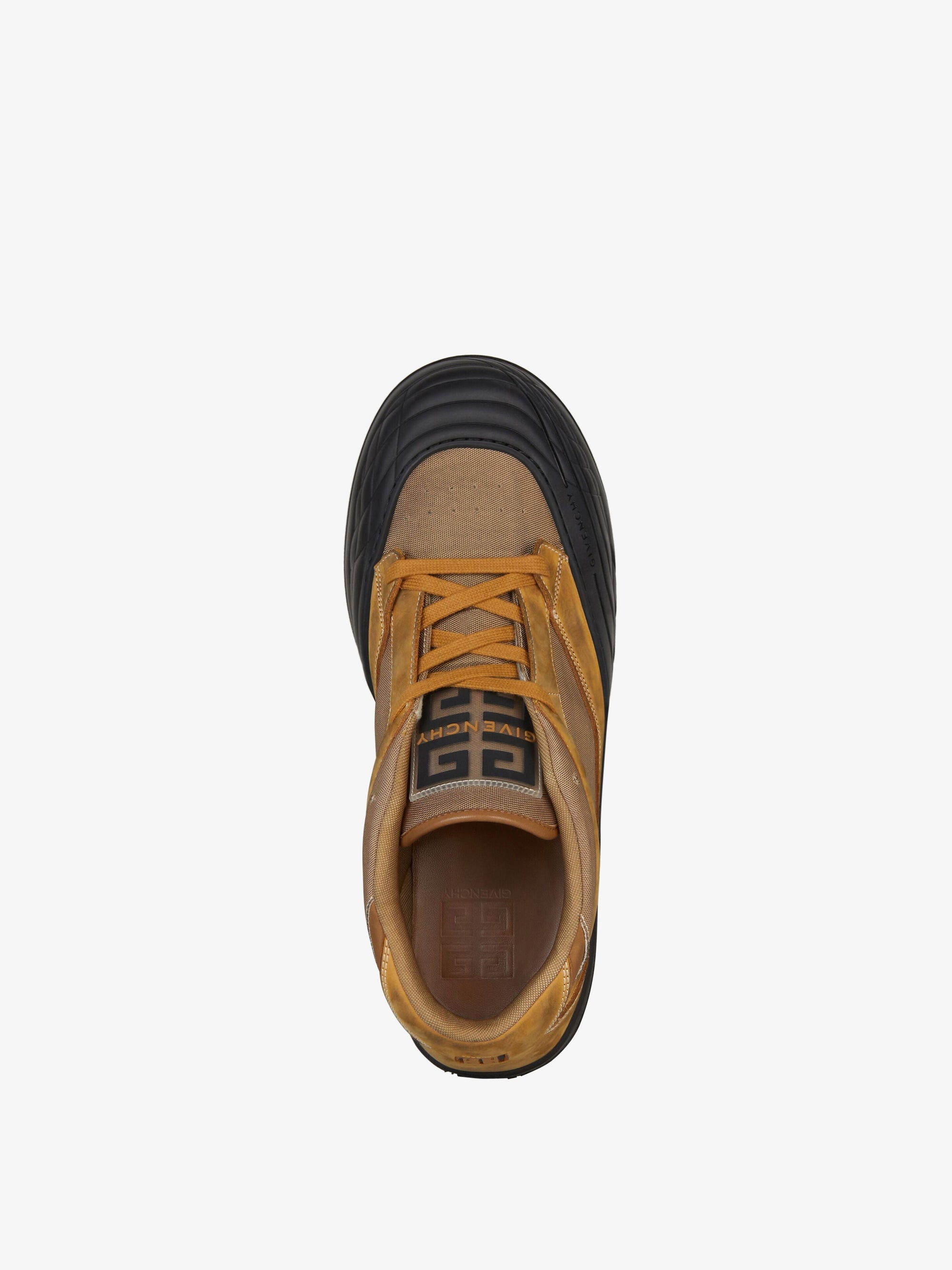 Baskets de skate en cuir - Beige