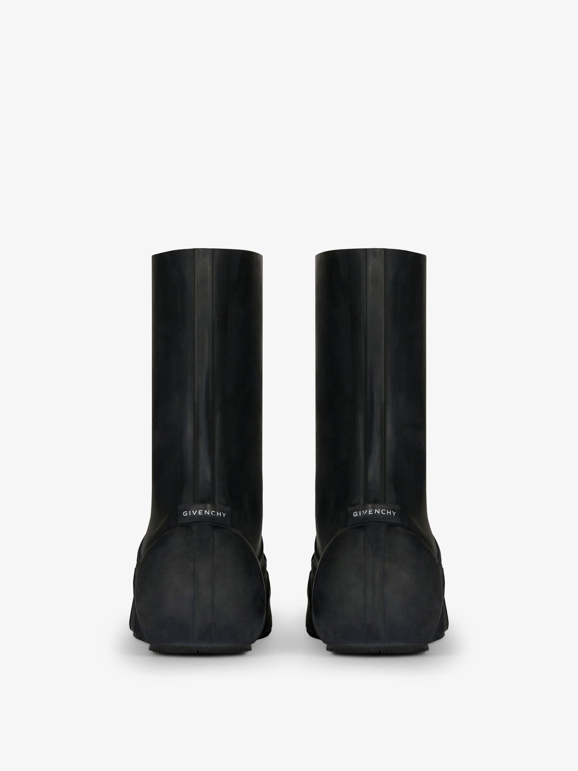 High rain boots - Black