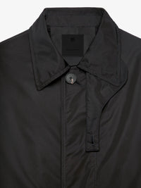 Trenchcoat technique à doublure amovible - Noir