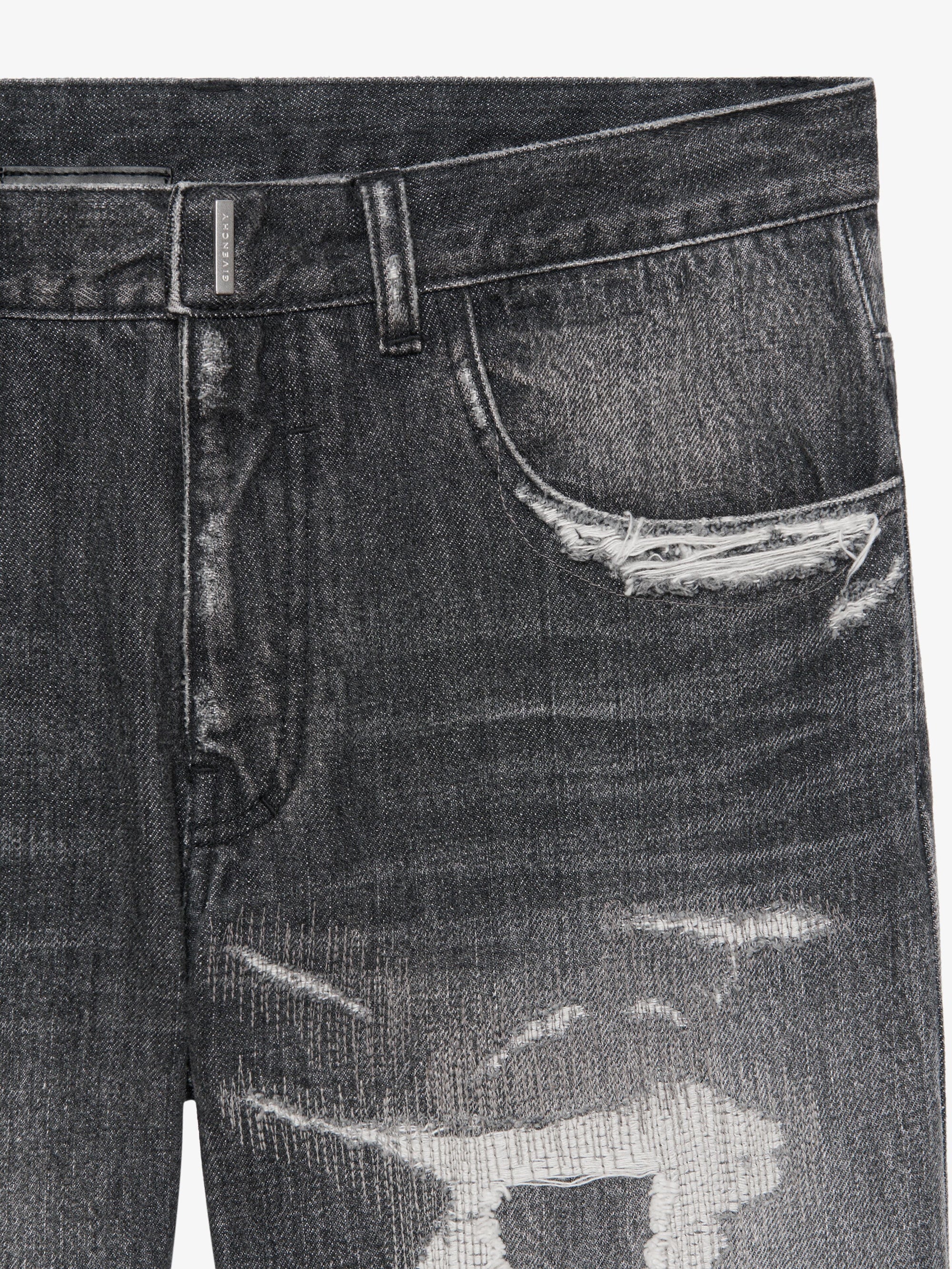 Jean droit - Black